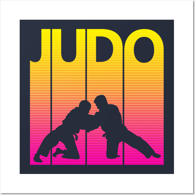 Vintage Retro Judo Gift Wall Art by GWENT